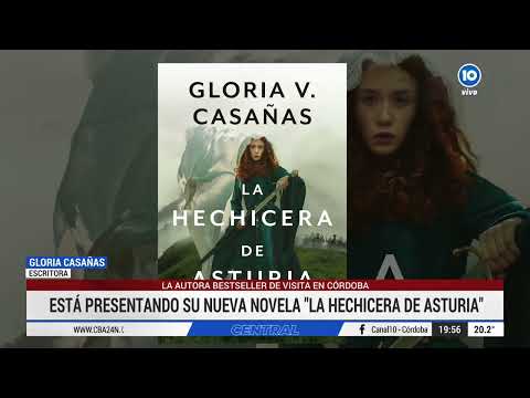 Gloria Casañas presentó su última novela en Córdoba