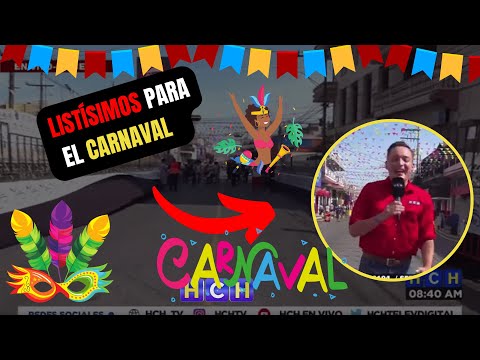 ¡Todo listo! a pocas horas de comenzar el gran carnaval internacional de la amistad 2023 en Ceiba