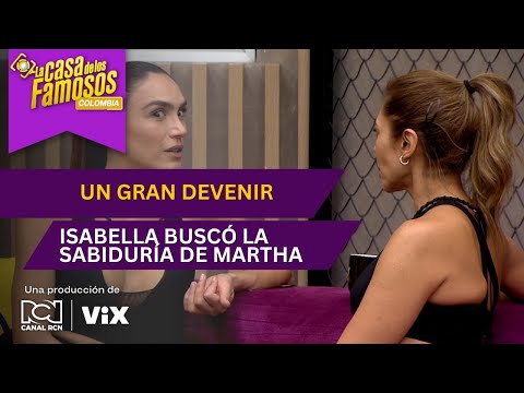 Martha le entregó a Isabella su opinión sobre Camilo y Sebastián  | La casa de los famosos