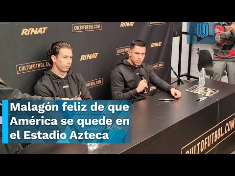 Luis Malagón feliz de que América se quede en el Estadio Azteca