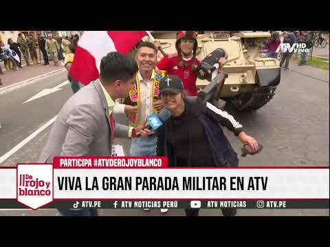 Fiestas Patrias: Ciudadanos tienen gran expectativa por la Gran Parada Cívico Militar