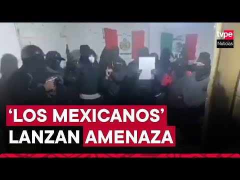 San Anita: banda ‘Los Mexicanos’ lanzan amenaza a vecinos y comerciantes