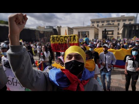 Les manifestations continuent au 15e jour de la crise sociale en Colombie