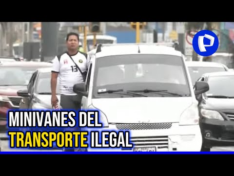 Javier Prado: nueve personas son dueñas de minivanes que realizan servicios de transporte informal