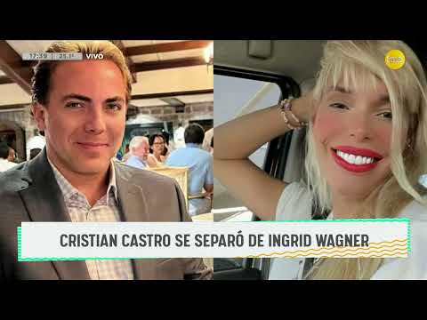Cristian Castro se separó de su novia tucumana, Ingrid Wagner: No duró ?DPZT? 08-04-24