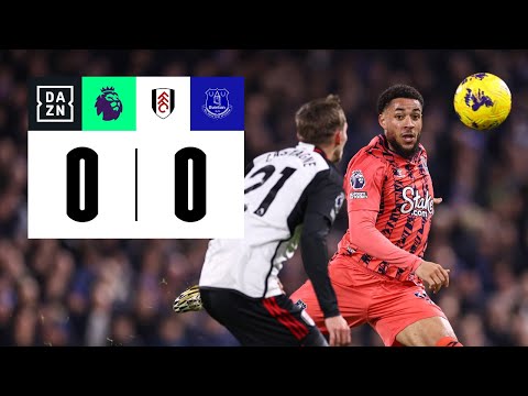 Fulham vs Everton (0-0) | Resumen y goles | Highlights Premier League