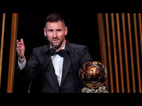 MESSI, CON EL MUNDO A SUS PIES: Ganó su octavo Balón de Oro y se lo dedicó a Maradona