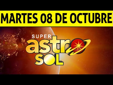 Resultado de ASTRO SOL del Martes 8 de Octubre de 2024  SUPER ASTRO