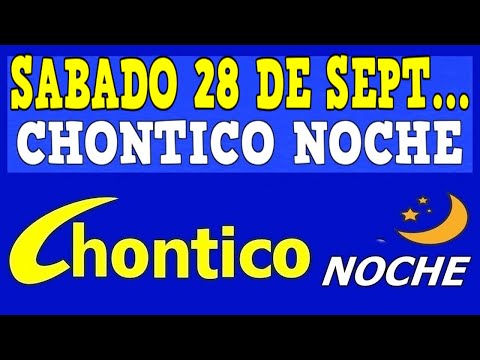 CHINTICO NOCHE Resultado SABADO 28 De SEPTIEMBRE De 2024