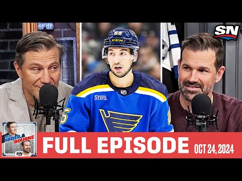 Battle With the Blues & Modern Hockey Hitting | Real Kyper & Bourne Full Episode