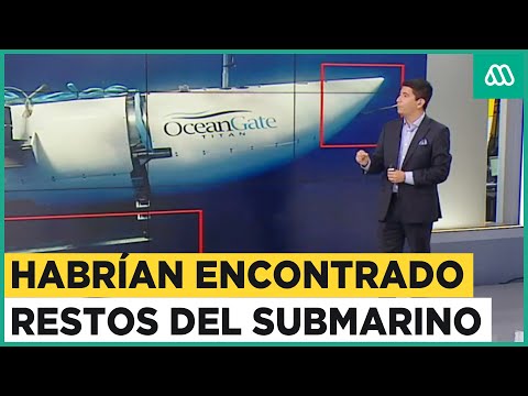 Informan que encuentran restos del submarino desaparecido en las cercanía del Titanic