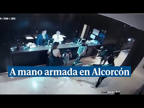Atraco a mano armada en un hotel de Alcorcón mientras una familia se registraba
