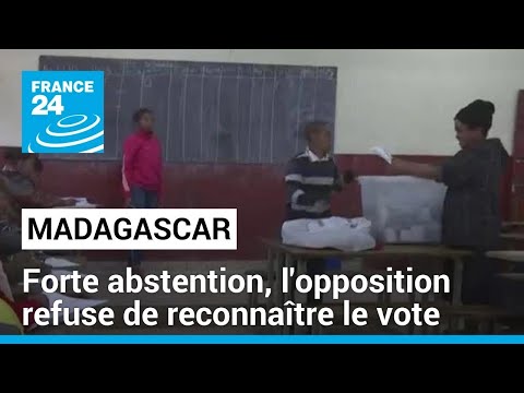Présidentielle à Madagascar : forte abstention, l'opposition refuse de reconnaître le vote