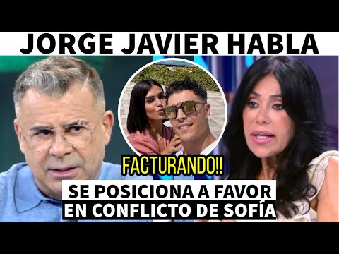 Jorge Javier Vázquez se posiciona en el conflicto entre Sofía Suescun y Maite Galdeano