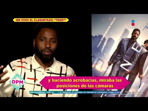 ¡John David Washington y Elizabeth Debicki hablan de su experiencia en Tenet! | De Primera Mano