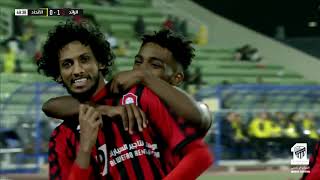 ملخص مباراة الاتحاد والرائد 1-1 – دوري كأس الأمير محمد بن سلمان