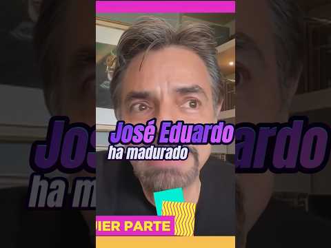 'Me sorprende la madurez de José Eduardo' Eugenio Derbez nervioso por convertirse en ABUELO