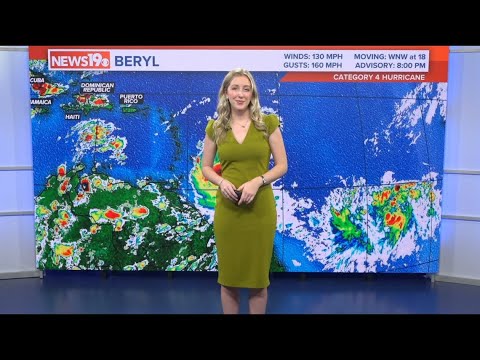 Dangerous Hurricane Beryl Updates