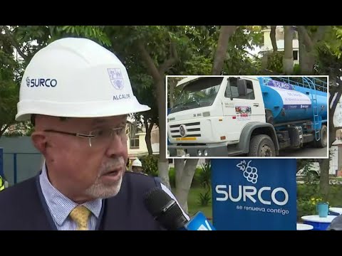Carlos Bruce, alcalde de Surco: El municipio ha contratado una flota de 5 camiones cisterna