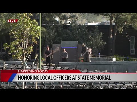 Fallen officers to be honored at state memorial