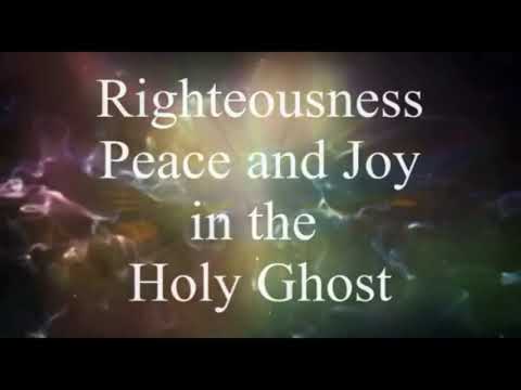 Righteousness Peace Joy In The Holy Ghost - Ron Kenoly