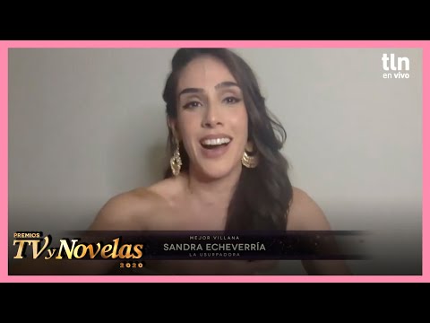 Premios TVyNovelas 2020: ¡Sandra Echeverría se lleva el premio a la mejor villana! | Tlnovelas