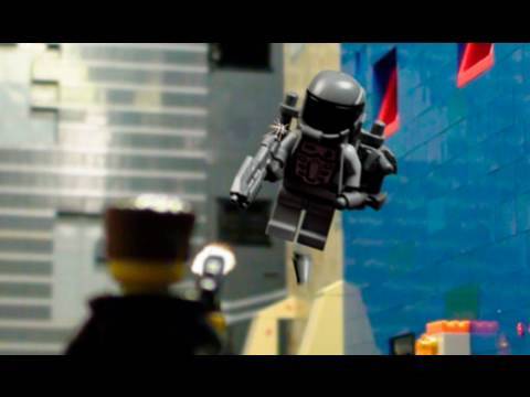 Lucha armada en la calle con LEGO