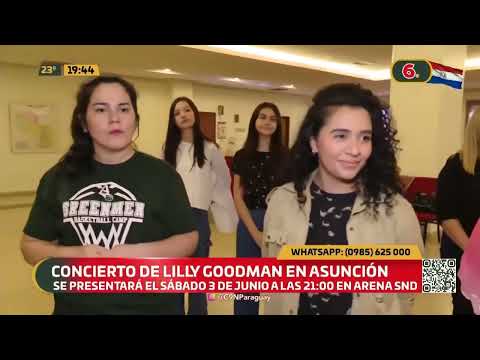 Concierto de Lilly Goodman en Asunción