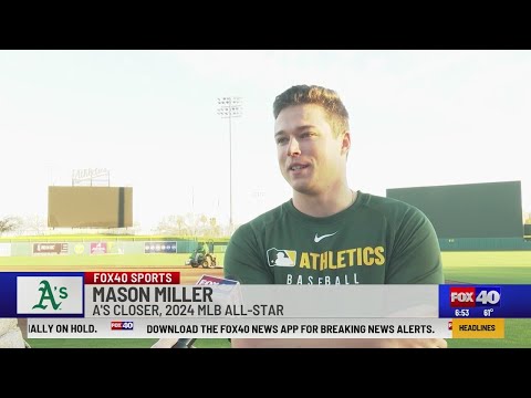 Spring Training: A's pitcher Mason Miller ready to follow up all-star season