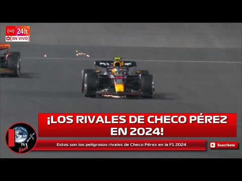 Estos son los peligrosos rivales de Checo Pérez en la F1 2024