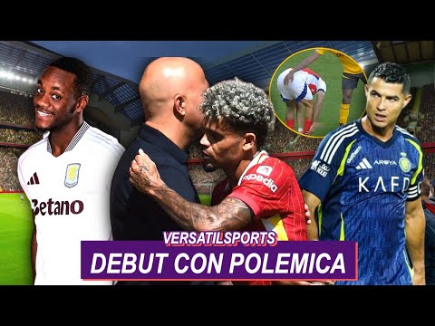 UN DEBUT POLEMICO | ARNE SLOT FELIZ con LUIS DIAZ | GOLAZO de JHON DURAN | MOSQUERA vs ARSENAL