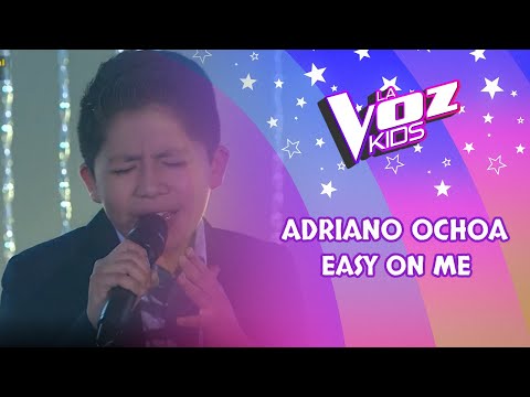 Adriano Ochoa | Easy on me | Conciertos en vivo | Temporada 2022 | La Voz Kids