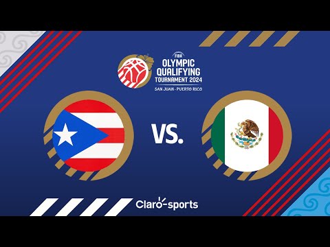 Preolímpico de básquetbol | Puerto Rico vs México | Puerto Rico 2024