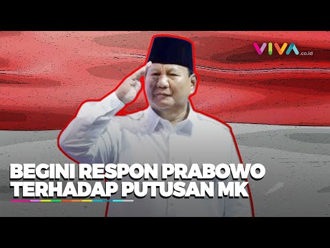 Pesan Prabowo Soal Putusan MK: Siap Hadapi Masa Depan