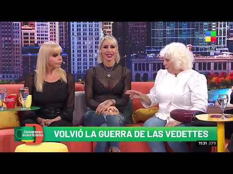 Volvió la guerra de las vedettes: Mónica Farro y Adriana  Aguirre en Desayuno