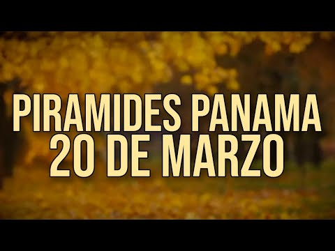 Pirámides de la suerte para el Miércoles 20 de Marzo 2024 Lotería de Panamá