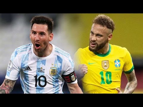 Argentina enfrenta a Brasil - Baja de Neymar y Messi en busca de la clasificación