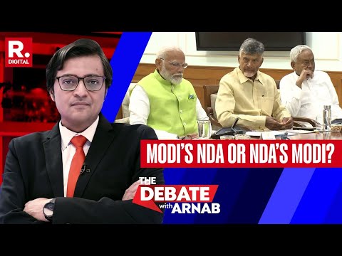 What Is PM Modi’s Next Strategy With The NDA Government? | Weekend Debate With Arnab