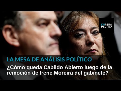 ¿Cómo queda Cabildo Abierto luego de la remoción de Irene Moreira del gabinete?