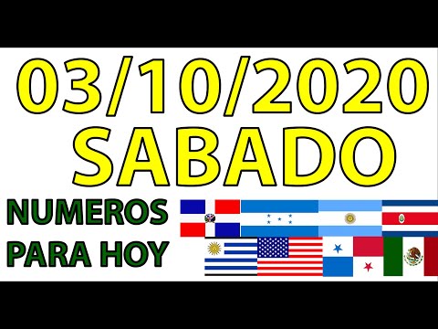 NUMERO PARA HOY PALE 3 DE OCTUBRE DEL 2020 / NUMERO DE LA SUERTE PARA HOY #1 / FUERTE
