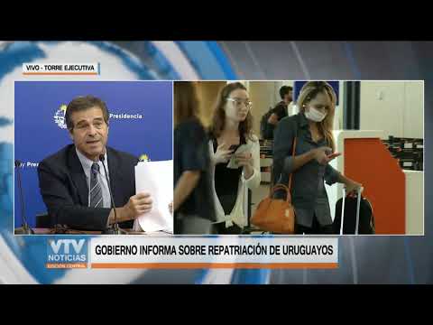 Cancillería anunció repatriación de uruguayos varados en diferentes puntos del mundo