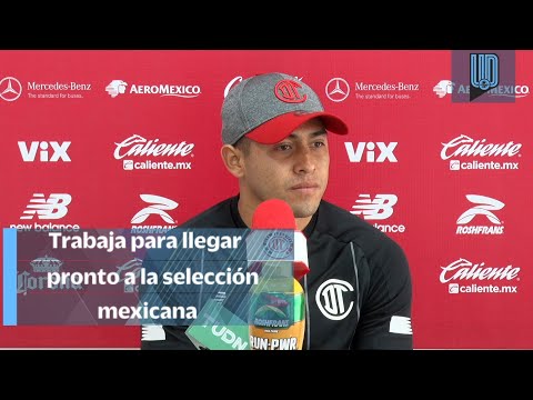 Confía Juan Pablo Domínguez en llegar pronto en la selección mexicana