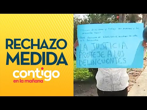 Vecinos protestaron por 11 acusados por muerte en detención ciudadana - Contigo en La Mañana