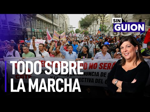 'Tercera toma de Lima': Todo sobre la marcha | Sin Guion con Rosa María Palacios