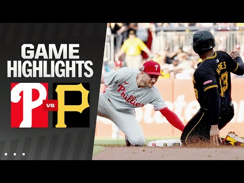 Phillies vs. Pirates Game Highlights (7/20/24) | MLB Highlights