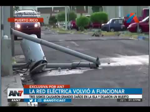 La red eléctrica volvió a funcionar en Puerto Rico