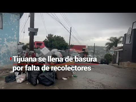 #BajaCalifornia | Tijuana se LLENA de BASURA debido a la mala recolección de desechos