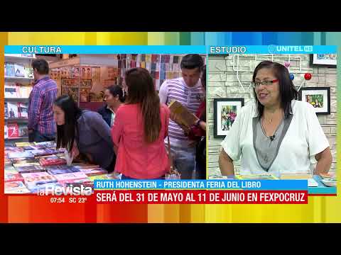 Santa Cruz: Este 31 de mayo arranca la Feria Internacional del Libro