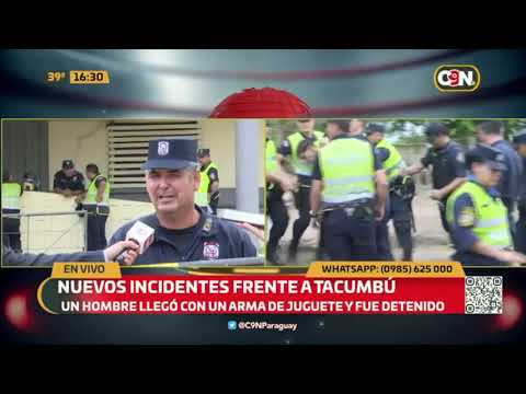 Nuevos incidentes frente a Tacumbú