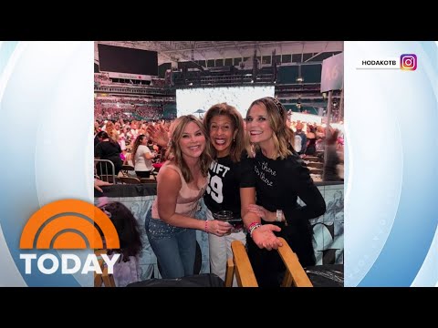 Savannah, Hoda and Jenna bring their kids to Taylor Swift concert